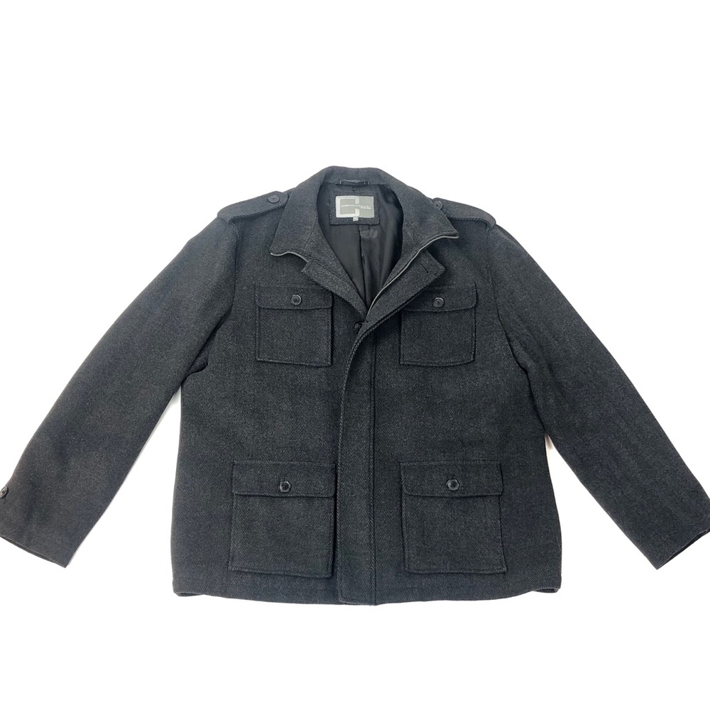 Cardinal Of Canada Charcoal Wool Jacket XL